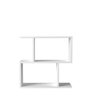 Τραπεζάκι Άκρης ArteLibre MATHRAKI Λευκό Μοριοσανίδα/Μελαμίνη 60x20x60cm - Image 2