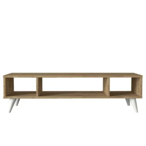 Έπιπλο Τηλεόρασης ArteLibre SAMOS Φυσικό Μοριοσανίδα/Μελαμίνη 120x35x40cm - Image 2