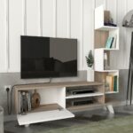 Σύνθετο Τηλεόρασης ArteLibre KEROS Λευκό/Cordoba Μοριοσανίδα/Μελαμίνη 150x30x132cm - Image 5