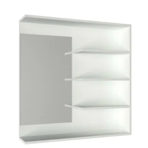 Έπιπλο Μπάνιου ArteLibre ARKO Λευκό Μοριοσανίδα/Μελαμίνη 92x20x94cm - Image 2