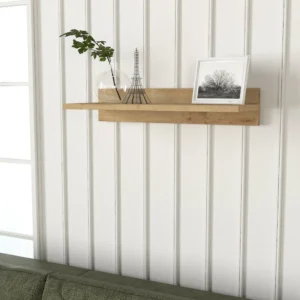 Ράφι Τοίχου ArteLibre EMBER Φυσικό Μοριοσανίδα/Μελαμίνη 60x24x12cm - Image 7