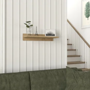 Ράφι Τοίχου ArteLibre EMBER Φυσικό Μοριοσανίδα/Μελαμίνη 60x24x12cm - Image 8