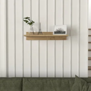 Ράφι Τοίχου ArteLibre EMBER Φυσικό Μοριοσανίδα/Μελαμίνη 60x24x12cm - Image 10