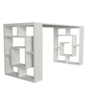 Γραφείο ArteLibre LINE Λευκό Μοριοσανίδα/Μελαμίνη 140x60x74cm - Image 2