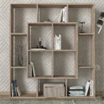 Βιβλιοθήκη ArteLibre NISIROS Cordoba Μοριοσανίδα/Μελαμίνη 136x22x136cm - Image 3