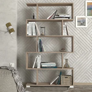 Βιβλιοθήκη ArteLibre MONTONI Cordoba Μοριοσανίδα/Μελαμίνη 90x20x160cm - Image 4