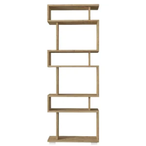 Βιβλιοθήκη ArteLibre OSMOND Φυσικό Μοριοσανίδα/Μελαμίνη 60x20x157cm - Image 2