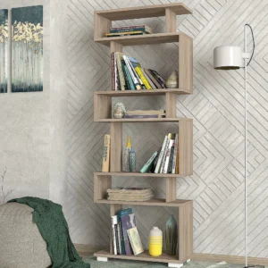 Βιβλιοθήκη ArteLibre OSMOND Cordoba Μοριοσανίδα/Μελαμίνη 60x20x157cm - Image 3