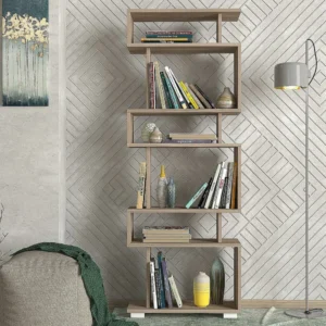 Βιβλιοθήκη ArteLibre OSMOND Cordoba Μοριοσανίδα/Μελαμίνη 60x20x157cm - Image 4