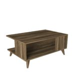 Τραπεζάκι Σαλονιού ArteLibre ALONISOS Καρυδί Μοριοσανίδα/Μελαμίνη 90x60x39cm - Image 2