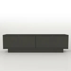 Έπιπλο Τηλεόρασης ArteLibre ALFEN Ανθρακί Μοριοσανίδα/Μελαμίνη 120x35x38cm - Image 3