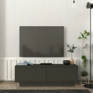 Έπιπλο Τηλεόρασης ArteLibre ALFEN Ανθρακί Μοριοσανίδα/Μελαμίνη 120x35x38cm - Image 4