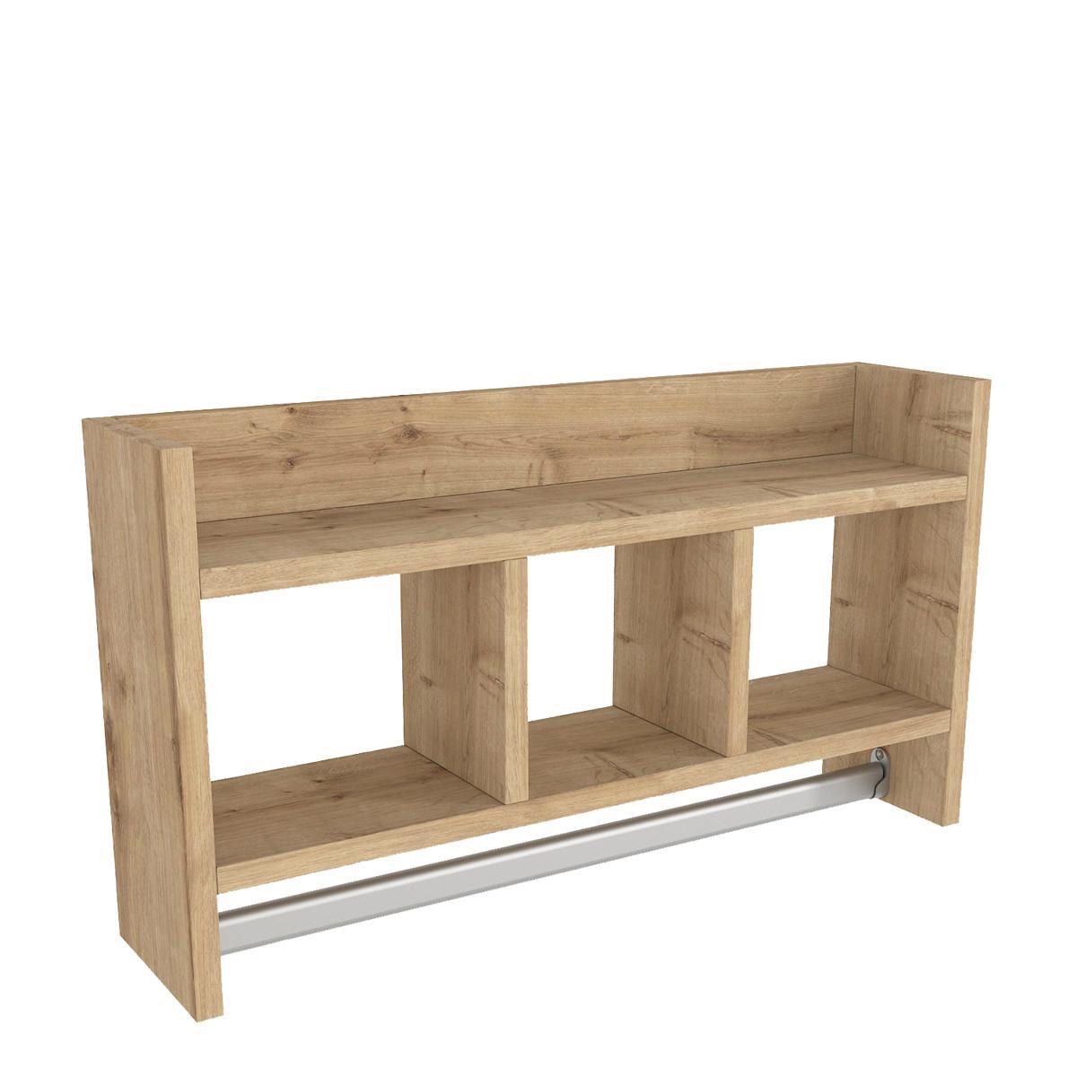 Ράφι Τοίχου ArteLibre DRAPER Φυσικό Μοριοσανίδα/Μελαμίνη 64x14x35cm Ράφι Τοίχου ArteLibre DRAPER Φυσικό Μοριοσανίδα/Μελαμίνη 64x14x35cm