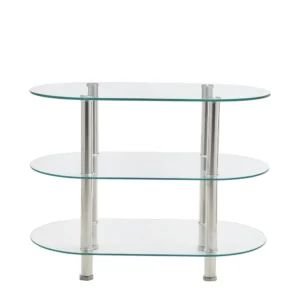 Έπιπλο Τηλεόρασης ArteLibre RED GINGER Διάφανο 80x43x60cm - Image 2