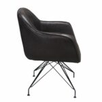 Πολυθρόνα ArteLibre Joel Καφέ 66.5x64x82cm - Image 3