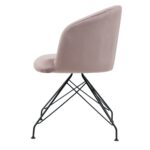 Πολυθρόνα ArteLibre JOHAN Σάπιο Μήλο Βελούδο/Μέταλλο 63x51x78cm - Image 2