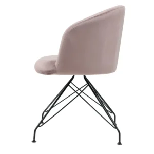 Πολυθρόνα ArteLibre JOHAN Σάπιο Μήλο Βελούδο/Μέταλλο 63x51x78cm - Image 2