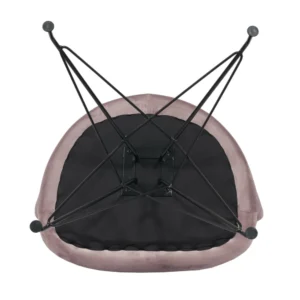 Πολυθρόνα ArteLibre JOHAN Σάπιο Μήλο Βελούδο/Μέταλλο 63x51x78cm - Image 7