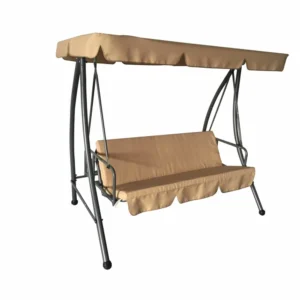 Κούνια ArteLibre Hagia 3Θέσια Μπεζ 194x123x167cm - Image 2