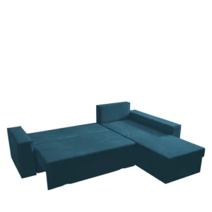 Καναπές Γωνιακός ArteLibre Αναστρέψιμος CAHABON Μπλε 250x210x79cm - Image 3
