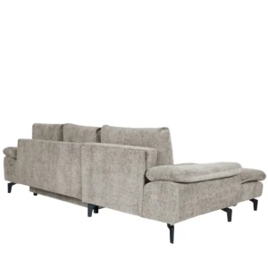 Καναπές Κρεβάτι Γωνιακός ArteLibre Αριστερή Γωνία BANDERA Ανοιχτό Γκρι 263x168x84cm - Image 2