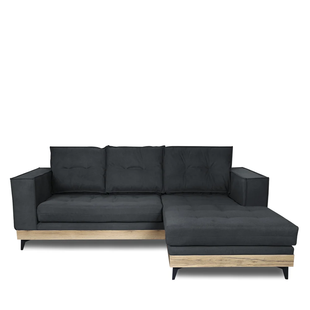 Καναπές Γωνιακός ArteLibre CALLIOPE Αναστρέψιμος Σκούρο Γκρι 250x184x100cm Καναπές Γωνιακός ArteLibre CALLIOPE Αναστρέψιμος Σκούρο Γκρι 250x184x100cm