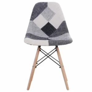 Καρέκλα ArteLibre CORYLOUS Patchwork Ύφασμα/Ξύλο 51x46x82cm - Image 5