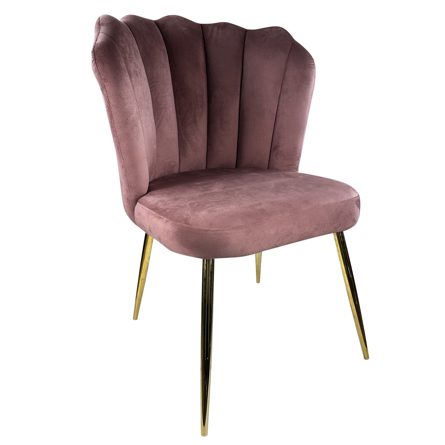 Καρέκλα Τραπεζαρίας ArteLibre ROCKAWAY Σάπιο Μήλο Βελούδο/Μέταλλο 48x48x85cm Καρέκλα Τραπεζαρίας ArteLibre ROCKAWAY Σάπιο Μήλο Βελούδο/Μέταλλο 48x48x85cm