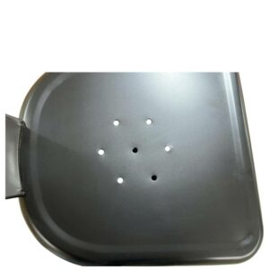 Καρέκλα ArteLibre Βιομηχανικού Τύπου Vintage TOLIKO Μαύρο Ματ Μέταλλο 44x49x84cm - Image 6