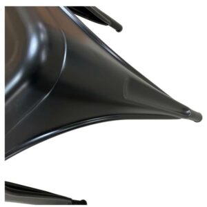 Καρέκλα ArteLibre Βιομηχανικού Τύπου Vintage TOLIKO Μαύρο Ματ Μέταλλο 44x49x84cm - Image 8