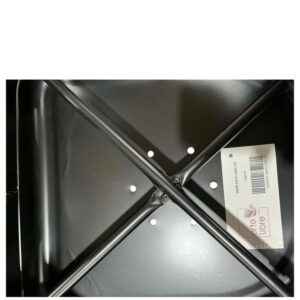 Καρέκλα ArteLibre Βιομηχανικού Τύπου Vintage TOLIKO Μαύρο Ματ Μέταλλο 44x49x84cm - Image 9