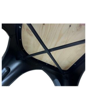 Καρέκλα ArteLibre Βιομηχανικού Τύπου Vintage TOLIKO II Μαύρο Ματ/Καφέ Μέταλλο/Ξύλο 45x53x85cm - Image 11