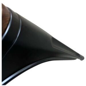 Καρέκλα ArteLibre Βιομηχανικού Τύπου Vintage TOLIKO II Μαύρο Ματ/Καφέ Μέταλλο/Ξύλο 45x53x85cm - Image 8