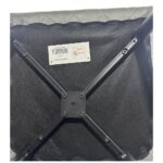 Σετ 2 τεμαχιών Καρέκλα Τραπεζαρίας ArteLibre ESPERANZA Γκρι/Μαύρο Βελούδο/Μέταλλο 56x60x81cm - Image 11