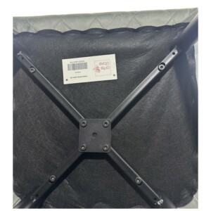 Καρέκλα Τραπεζαρίας ArteLibre ESPERANZA Γκρι/Μαύρο Βελούδο/Μέταλλο 56x60x81cm - Image 20