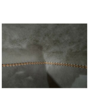 Καρέκλα Τραπεζαρίας ArteLibre SELVA Γκρι/Μαύρο PU/Μέταλλο 43x57x81cm - Image 6