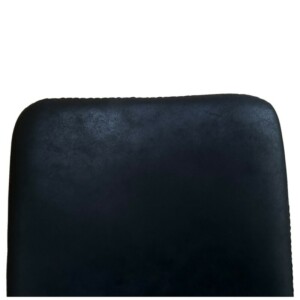 Καρέκλα Τραπεζαρίας ArteLibre SELVA Vintage Μαύρο PU/Μέταλλο 43x57x81cm - Image 5