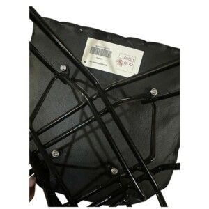 Καρέκλα Τραπεζαρίας ArteLibre SELVA Vintage Μαύρο PU/Μέταλλο 43x57x81cm - Image 7