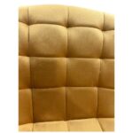 Σετ 4 τεμαχιών Καρέκλα Τραπεζαρίας ArteLibre BRISA Μπεζ/Μαύρο Βελούδο/Μέταλλο 53x60x85cm - Image 5