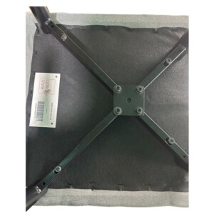 Καρέκλα Τραπεζαρίας ArteLibre FANDANGO Γκρι/Μαύρο Ύφασμα/Μέταλλο 43x56x97cm - Image 8