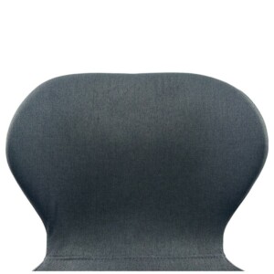 Καρέκλα Τραπεζαρίας ArteLibre RIOJA Γκρι/Μαύρο Ύφασμα/Μέταλλο 46x50x80cm - Image 6