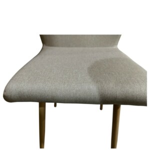 Καρέκλα Τραπεζαρίας ArteLibre LAGOA Ανοιχτό Καφέ/Φυσικό Ύφασμα/Μέταλλο 46x57x86cm - Image 17