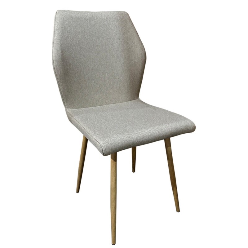 Καρέκλα Τραπεζαρίας ArteLibre LAGOA Ανοιχτό Καφέ/Φυσικό Ύφασμα/Μέταλλο 46x57x86cm Καρέκλα Τραπεζαρίας ArteLibre LAGOA Ανοιχτό Καφέ/Φυσικό Ύφασμα/Μέταλλο 46x57x86cm