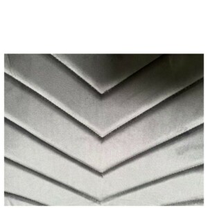 Καρέκλα Τραπεζαρίας ArteLibre FLORITA Γκρι/Μαύρο Βελούδο/Μέταλλο 55x57x84cm - Image 7