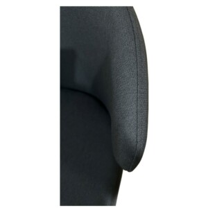 Καρέκλα Τραπεζαρίας ArteLibre JACARANDA Γκρι/Μαύρο Ύφασμα/Μέταλλο 56x56x76cm - Image 6