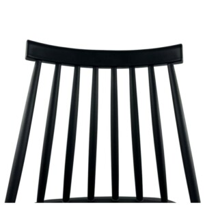 Σκαμπό Bar ArteLibre MARANTA Μαύρο PP/Μέταλλο 45x46x97cm - Image 5