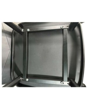 Σκαμπό Bar ArteLibre MARANTA Μαύρο PP/Μέταλλο 45x46x97cm - Image 7