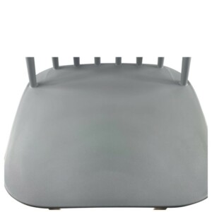 Σκαμπό Bar ArteLibre MARANTA Γκρι/Φυσικό PP/Μέταλλο 45x46x97cm - Image 7