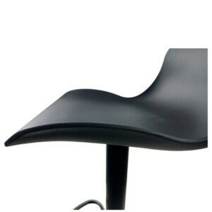 Σκαμπό Bar ArteLibre QUERIDA Μαύρο PP/Μέταλλο 44x45x58/81-79/102cm - Image 7