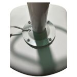 Σετ 2 τεμαχιών Σκαμπό Bar ArteLibre QUERIDA Λευκό PP/Μέταλλο 44x45x58/81-79/102cm - Image 7